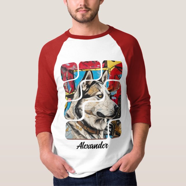 Camiseta T-Shirt Samoyed (Frente)