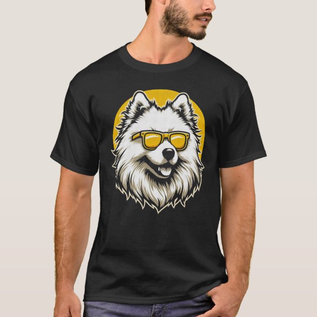 Camiseta T-Shirt Samoyed Daglover (Frente)