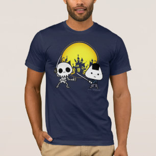 Camiseta T-shirt - samurai de RiceBall CONTRA o esqueleto