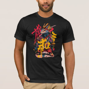 Camiseta T-Shirt Samurai esquilo