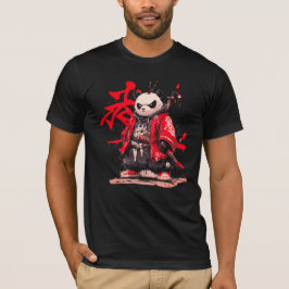 Camiseta T-Shirt Samurai panda.