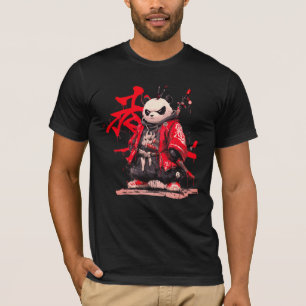 Camiseta T-Shirt Samurai panda.