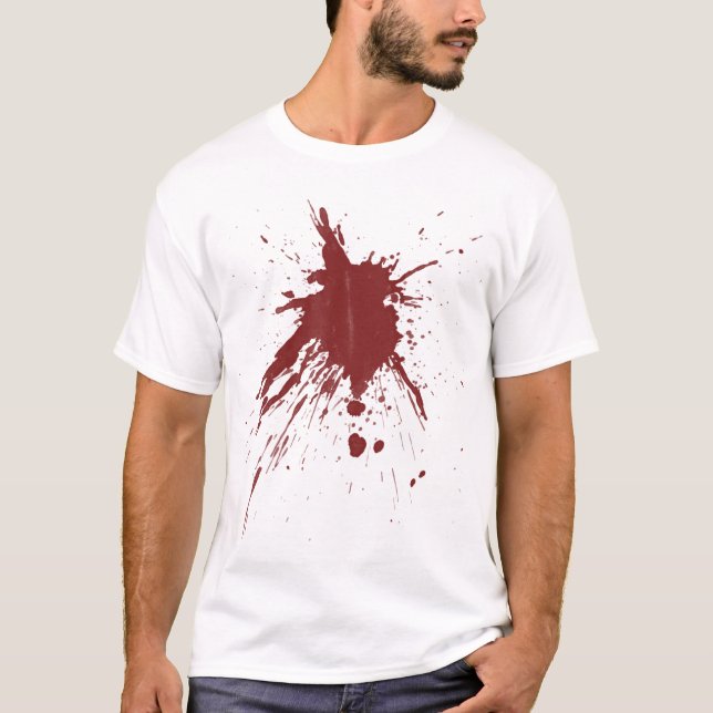 Camiseta T-shirt sangrento (Frente)