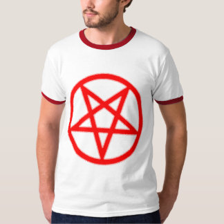 Camiseta T-shirt sangrento da campainha do Pentagram