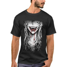Camiseta (T-shirt) Sanguinolência