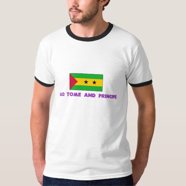Camiseta T-Shirt São Tomé e Príncipe (Frente)