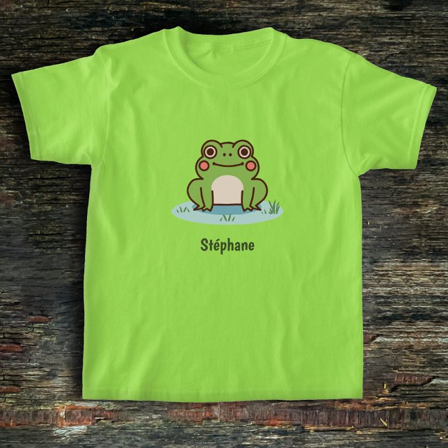 Camiseta T-Shirt Sapo Cute Kids (Cute Frog Kids T-Shirt)