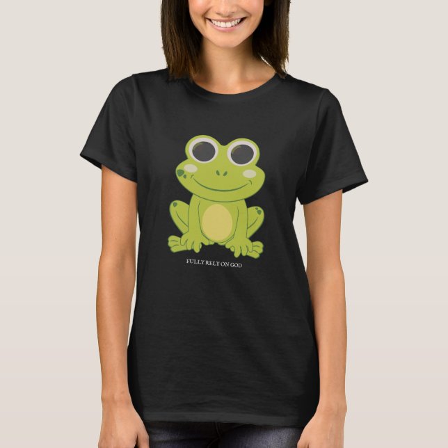 Camiseta T-Shirt Sapo Verde (Frente)