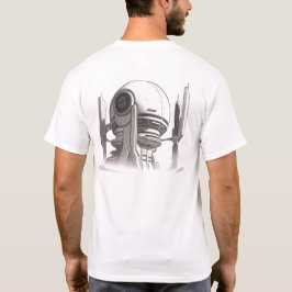 Camiseta T-shirt Sci-Fi que atravessa o Universo 01 A Back