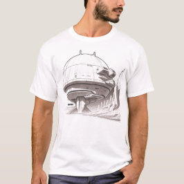 Camiseta T-shirt Sci-Fi que atravessa o Universo 01 C Frent