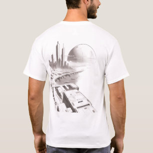 Camiseta T-shirt Sci-Fi que atravessa o Universo 01 D