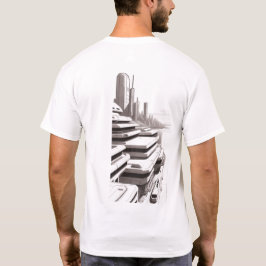 Camiseta T-shirt Sci-Fi que atravessa o Universo 01 F