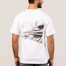 Camiseta T-shirt Sci-Fi que atravessa o Universo 01 H