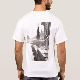 Camiseta T-shirt Sci-Fi que atravessa o Universo 01 I Back