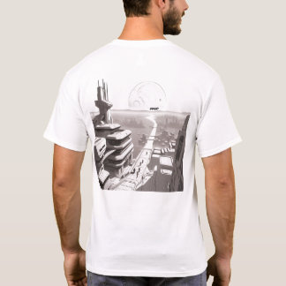 Camiseta T-shirt Sci-Fi que atravessa o Universo 02 A Back