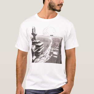 Camiseta T-shirt Sci-Fi que atravessa o Universo 02 A Frent