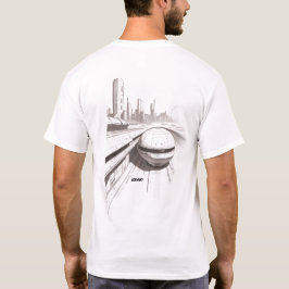 Camiseta T-shirt Sci-Fi que atravessa o Universo 02 F