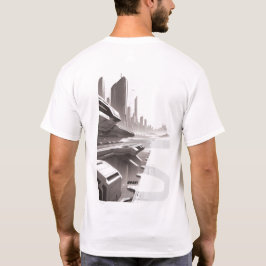 Camiseta T-shirt Sci-Fi que atravessa o Universo 02 H