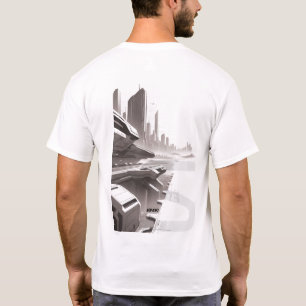 Camiseta T-shirt Sci-Fi que atravessa o Universo 02 H