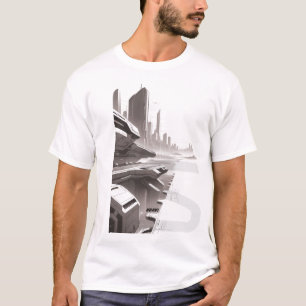 Camiseta T-shirt Sci-Fi que atravessa o Universo 02 H