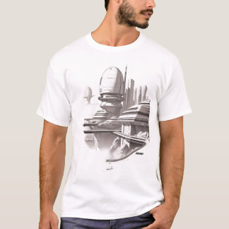 Camiseta T-shirt Sci-Fi que atravessa o Universo 03 A Frent