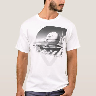 Camiseta T-shirt Sci-Fi que atravessa o Universo 03 J Frent