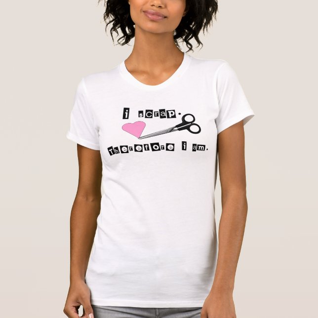 Camiseta T-Shirt Scrapbooking (Frente)