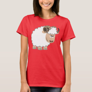 Camiseta T-shirt seguro bonito das mulheres da ram dos