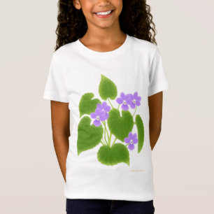 Camiseta T-shirt selvagem da boneca das meninas das