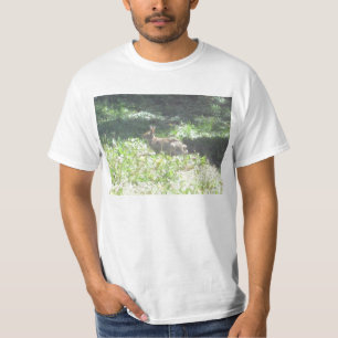 Camiseta T-shirt selvagem do valor dos homens do coelho