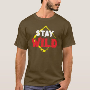 Camiseta t-shirt selvagem, tee gráfica de aventura, naturez