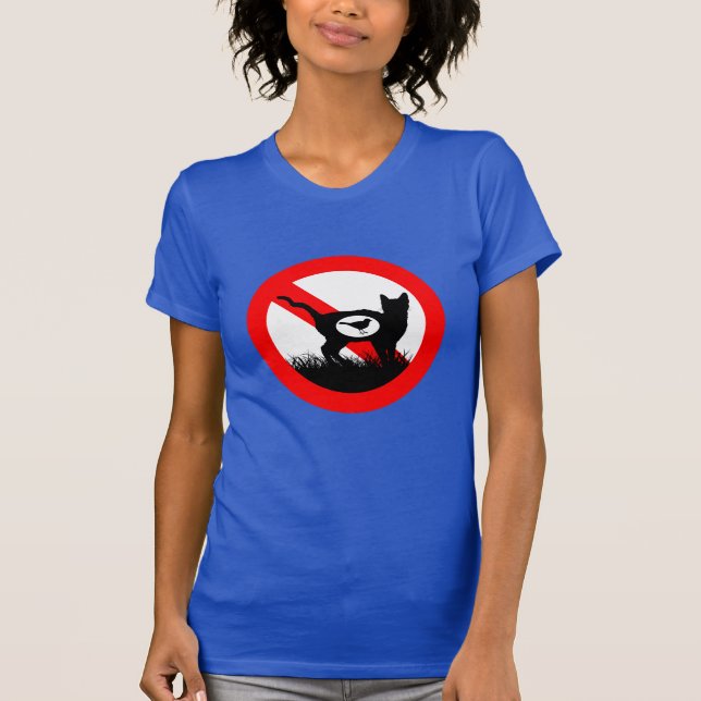 Camiseta T-Shirt Sem Gatos Externos (Frente)