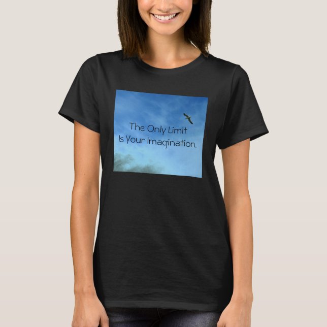 Camiseta T-Shirt sem limites (Frente)