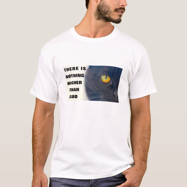 Camiseta T-Shirt sem Mais alto (branco) (Frente)