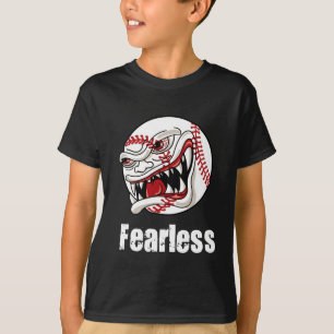 Camiseta T-shirt sem medo do basebol
