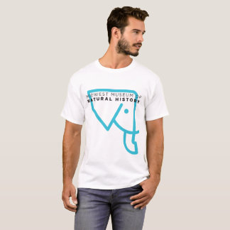 Camiseta T-shirt sem redução do elefante do MMNH dos homens