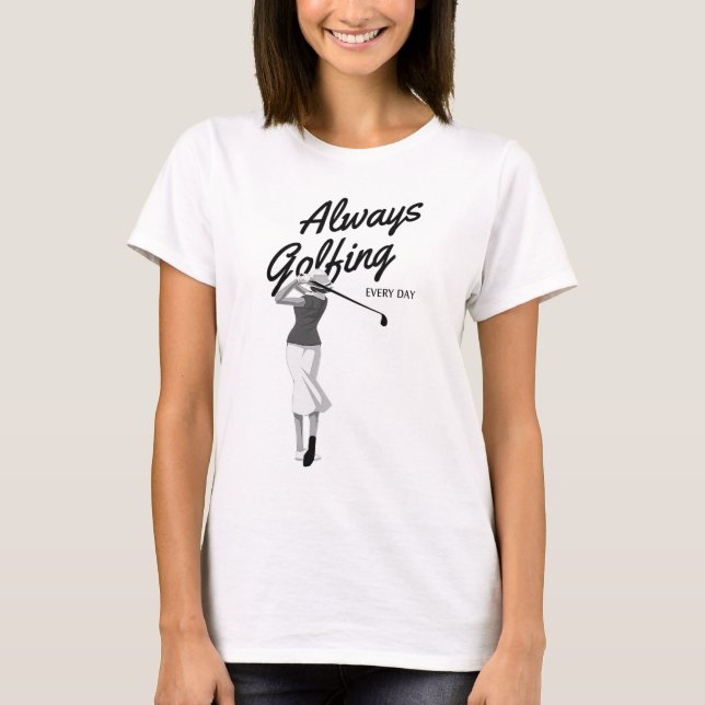 Camiseta T-Shirt Sempre Golfing (Frente)