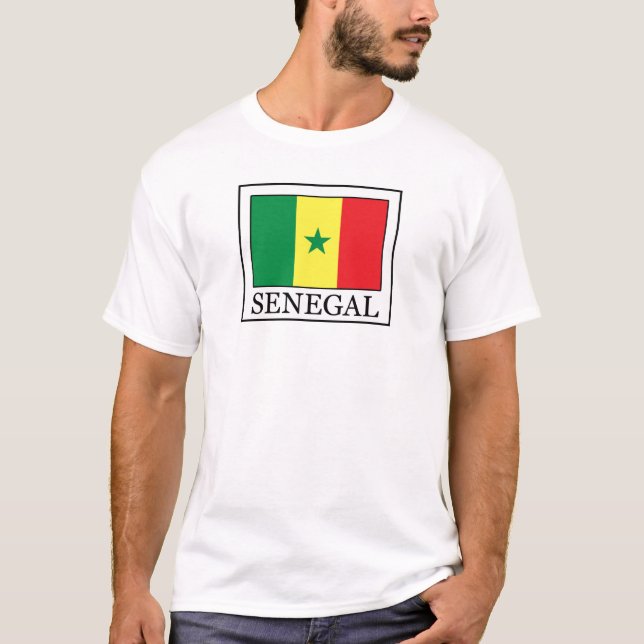 Camiseta T-Shirt Senegal (Frente)