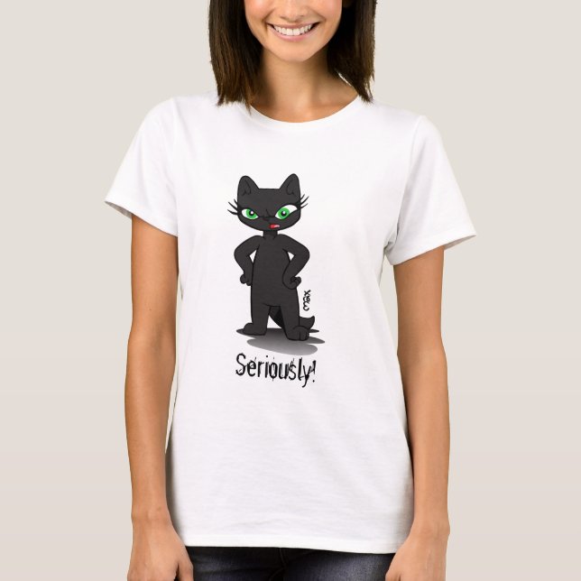 Camiseta T-shirt seriamente leve do JADE (Frente)