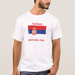 Camiseta T-shirt sérvio bonito