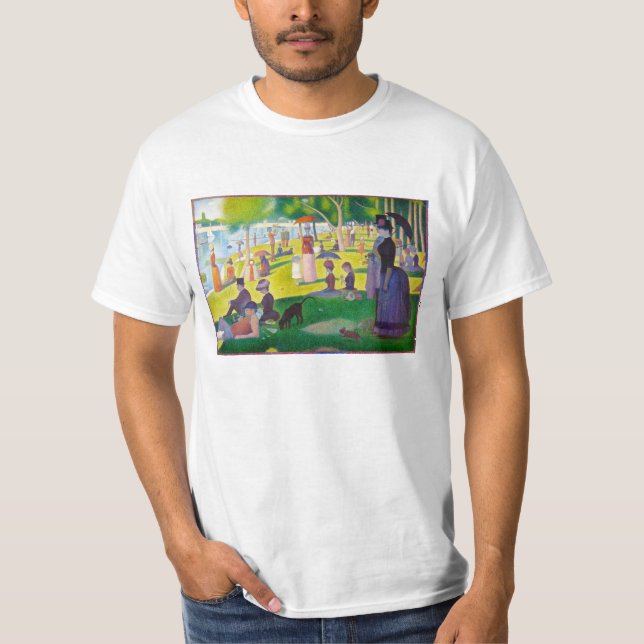 Camiseta T-shirt Seurat La Grande Jatte (Frente)