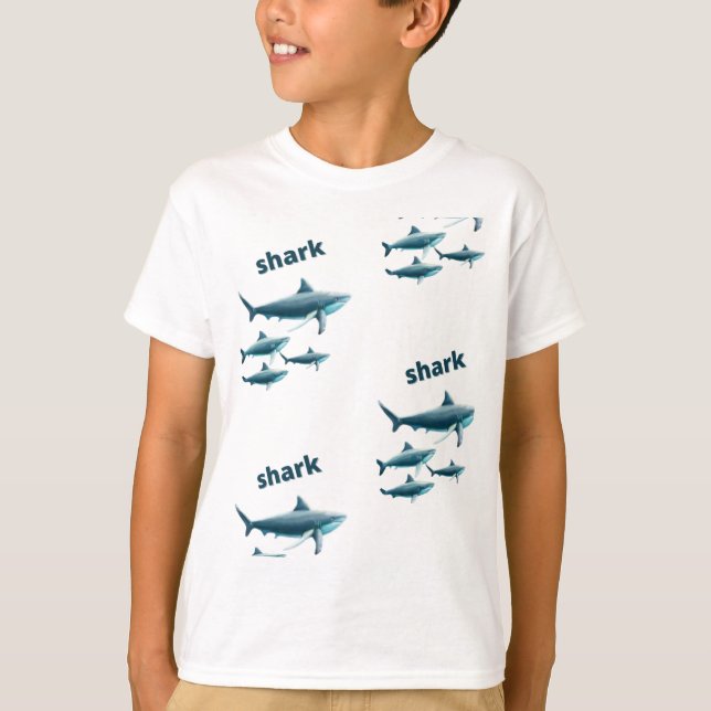 Camiseta T-shirt Shark  (Frente)