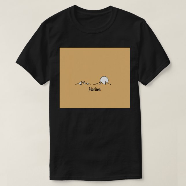 Camiseta T-shirt shirt design minimalistic (Frente do Design)