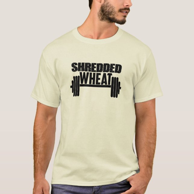 Camiseta T-shirt Shredded do trigo (Frente)