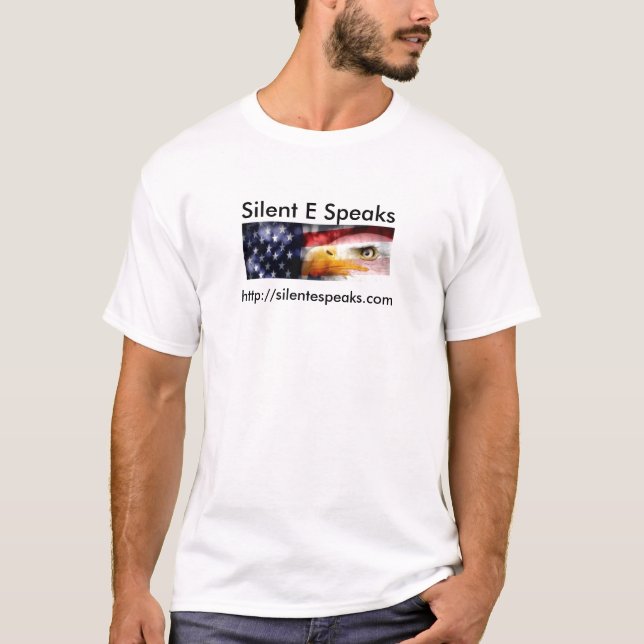 Camiseta T-shirt silenciosos de E (Frente)