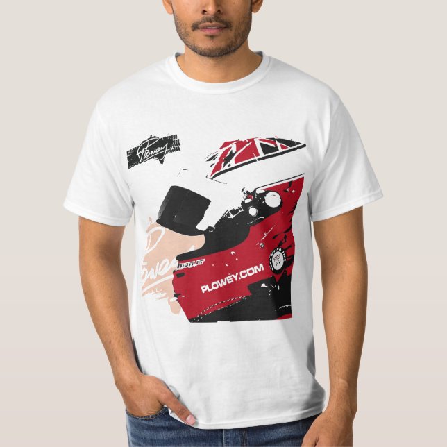 Camiseta T-shirt simples de Plowey- (Frente)