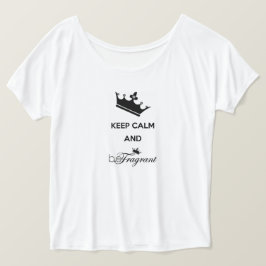 Camiseta t-shirt simples do Bella Flowy das mulheres