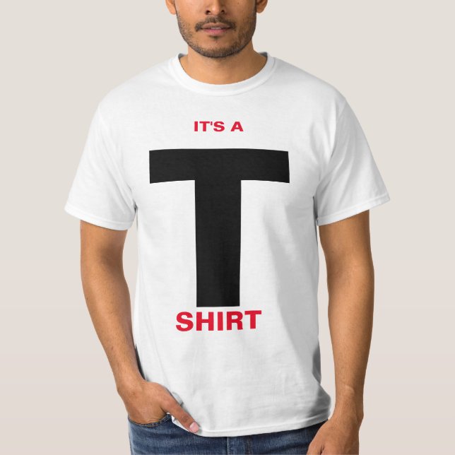 Camiseta T-Shirt simples e única (Frente)