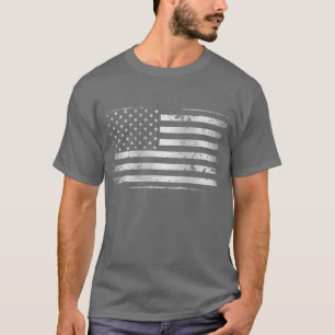 Camiseta T-Shirt Sinal Americano II, em relevo