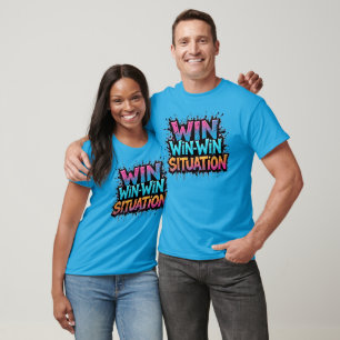 Camiseta T-Shirt Situação Win-Win